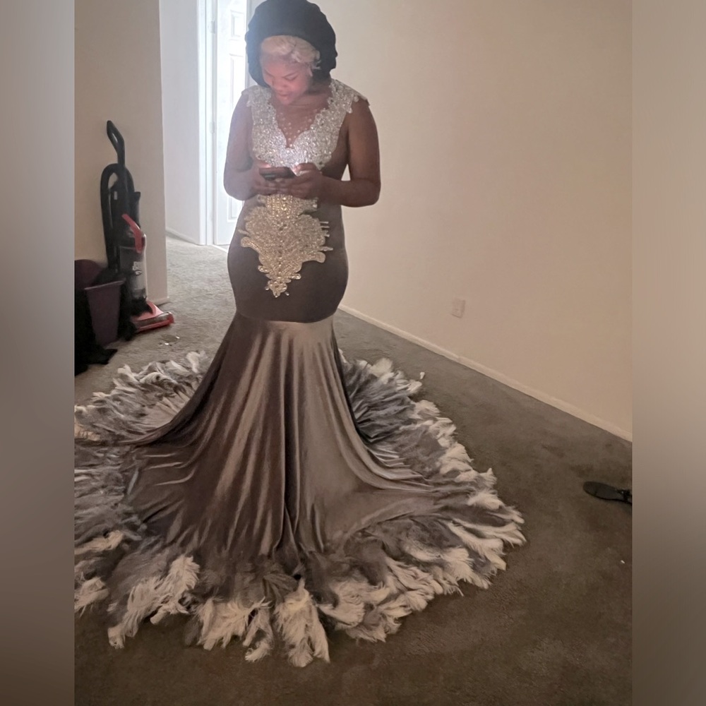 Selling my daughter’s custom prom dress…. Worn Once